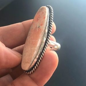Vintage Statement Ring, Bohemian Jewelry, Size 7